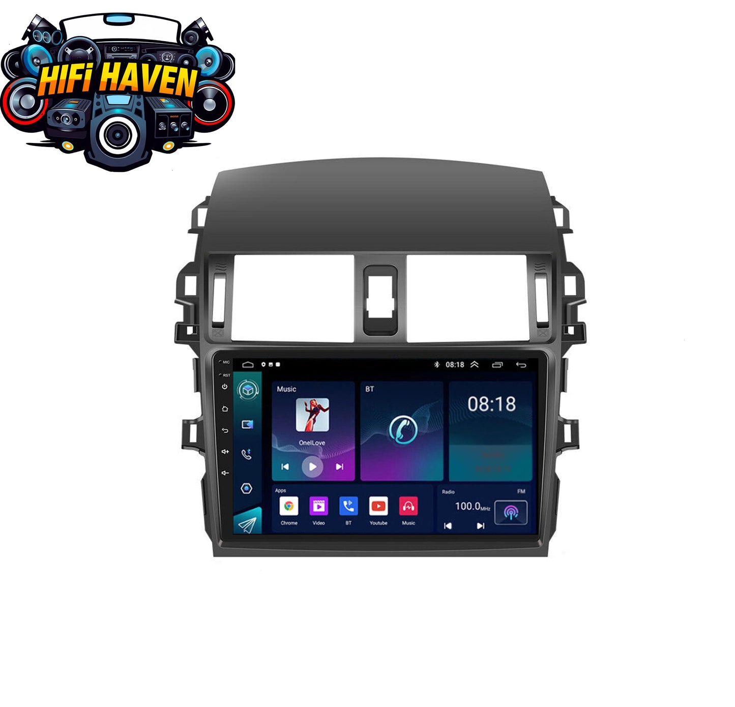 Toyota Corolla 2006 - 2012 9” CarPlay Kit