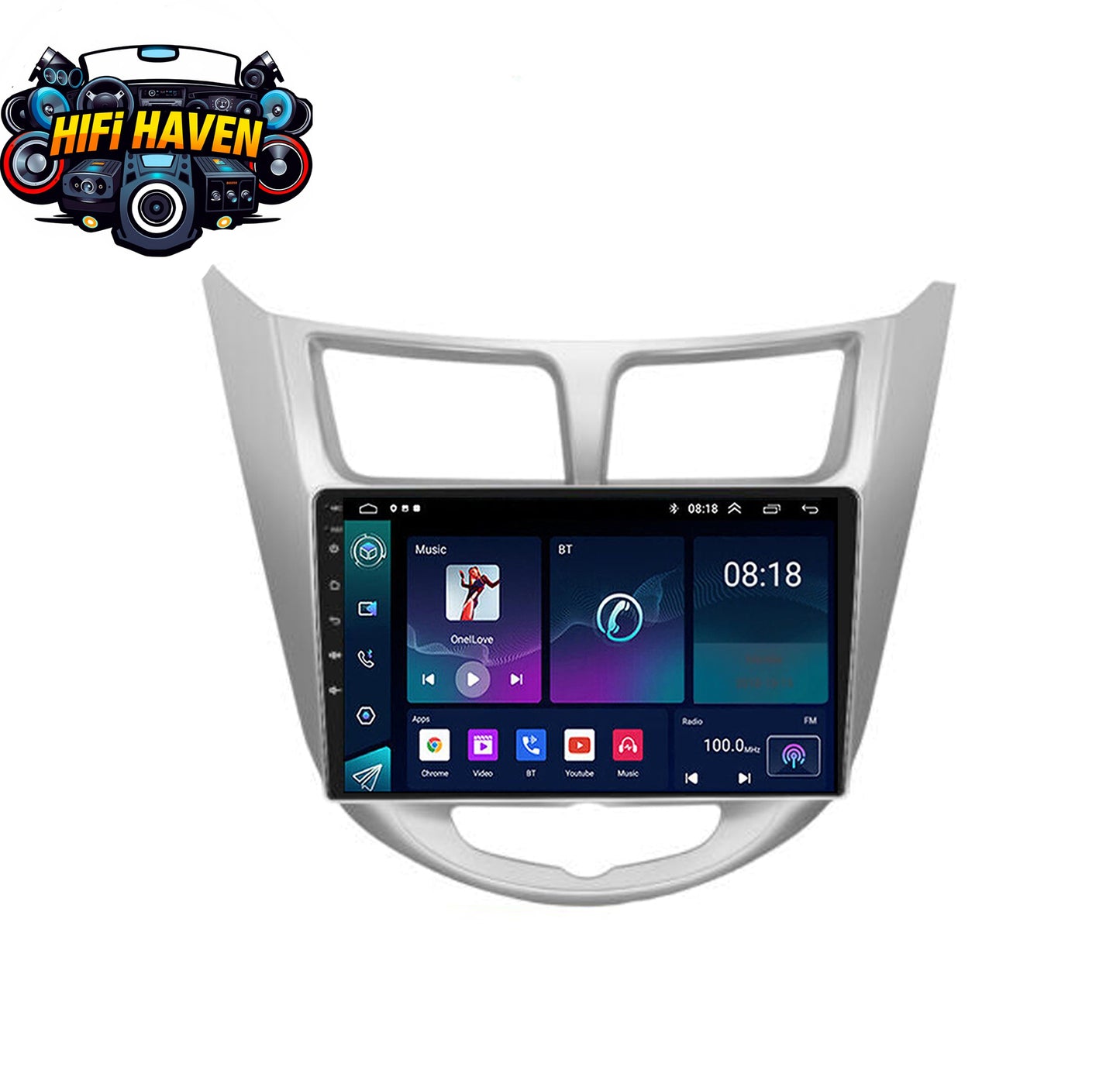 Hyundai Accent 2011-2019 9" Carplay Kit