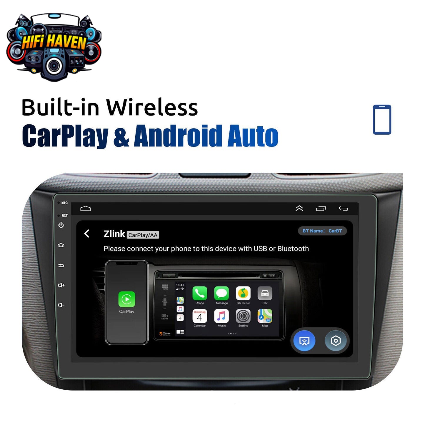 Ford Ranger 2006-2011 9" Carplay kit
