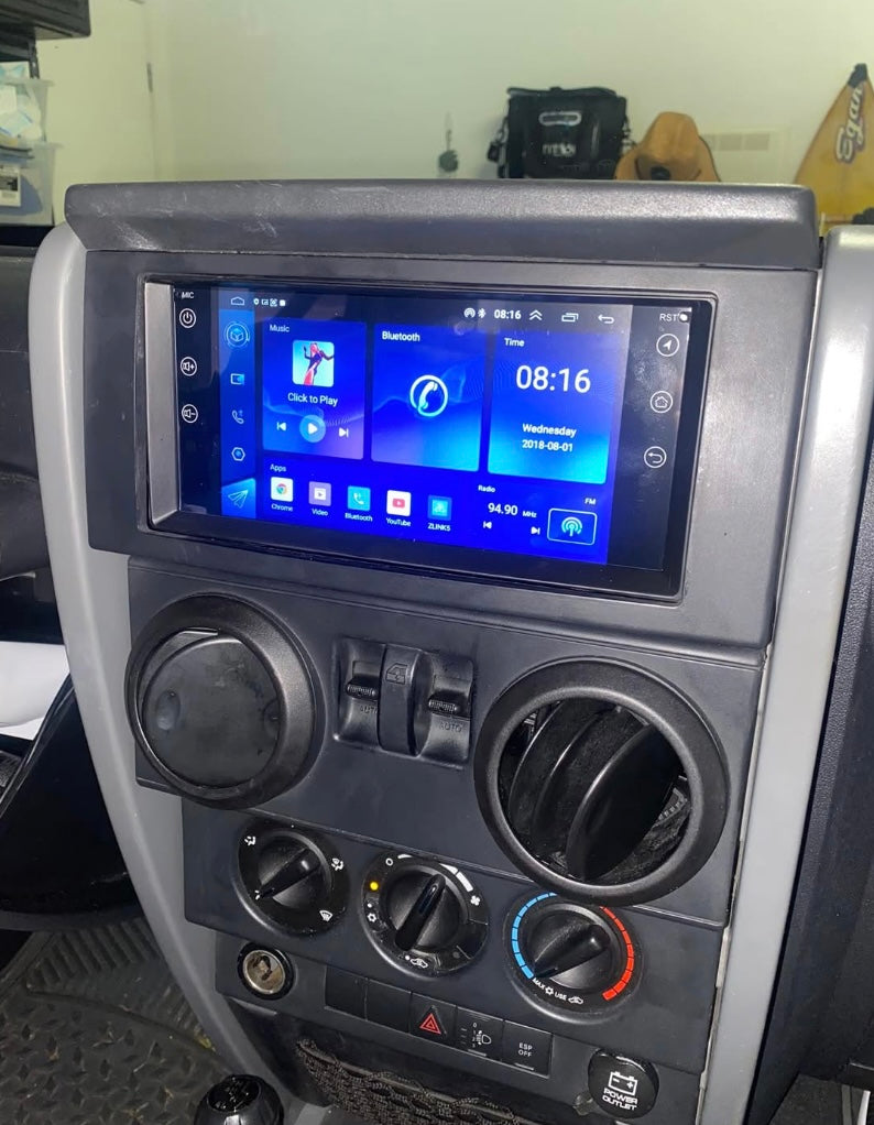 Jeep Wrangler 2007-2014 9" Carplay Kit
